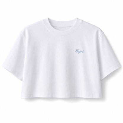 “El machete hizo el camino, nosotros hagamos historia.”(Bordado) Crop Top