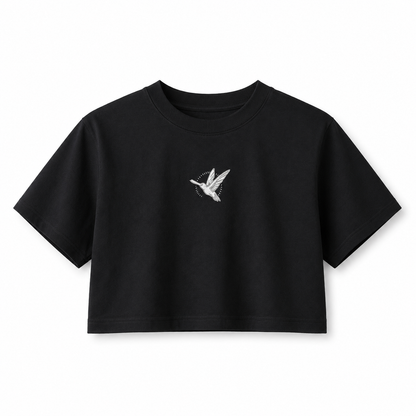 Camisa Crop Top Colibrí OG