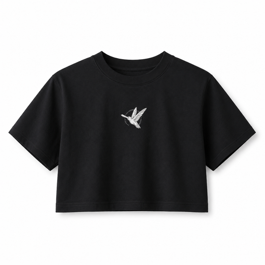 Camisa Crop Top Colibrí OG