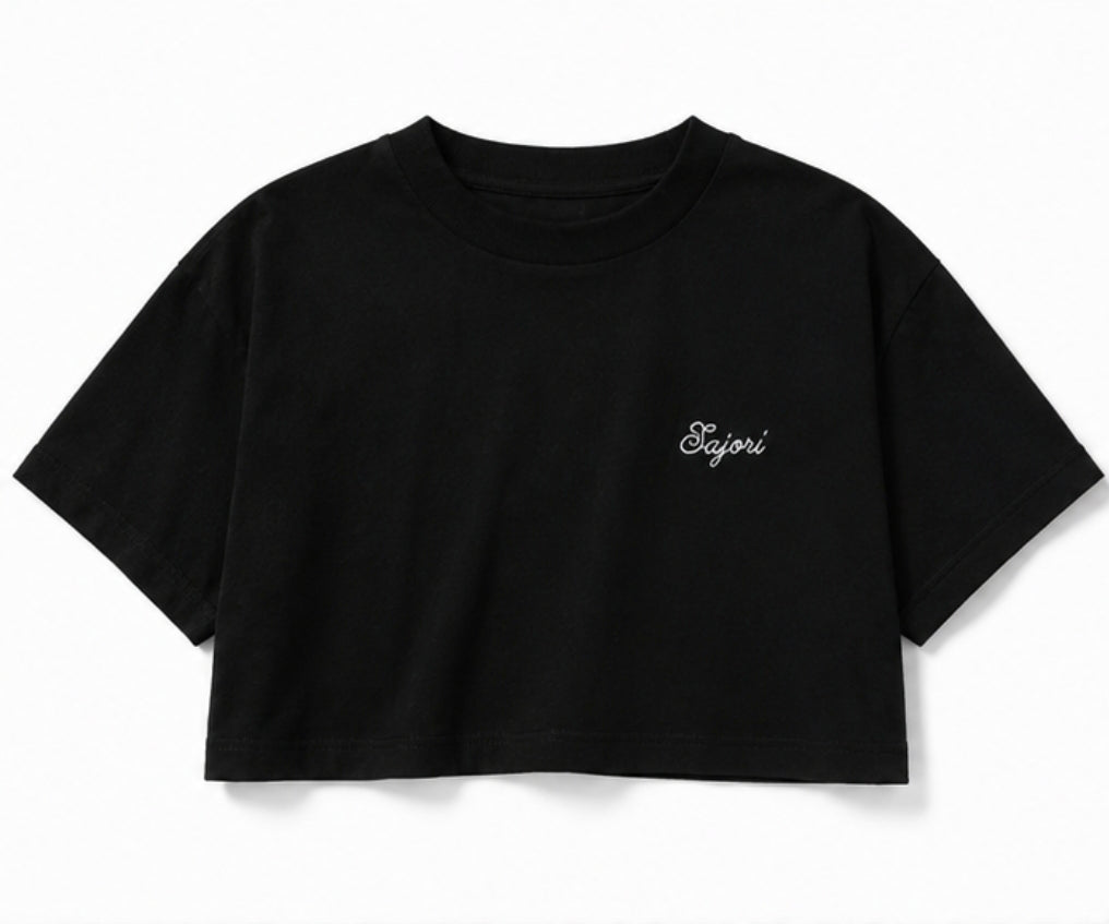 "El machete hizo el camino, nostros hagamos historia" (Bordado) Crop Top
