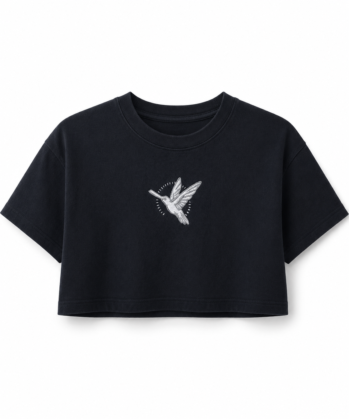 Camisa Crop Top Colibrí OG